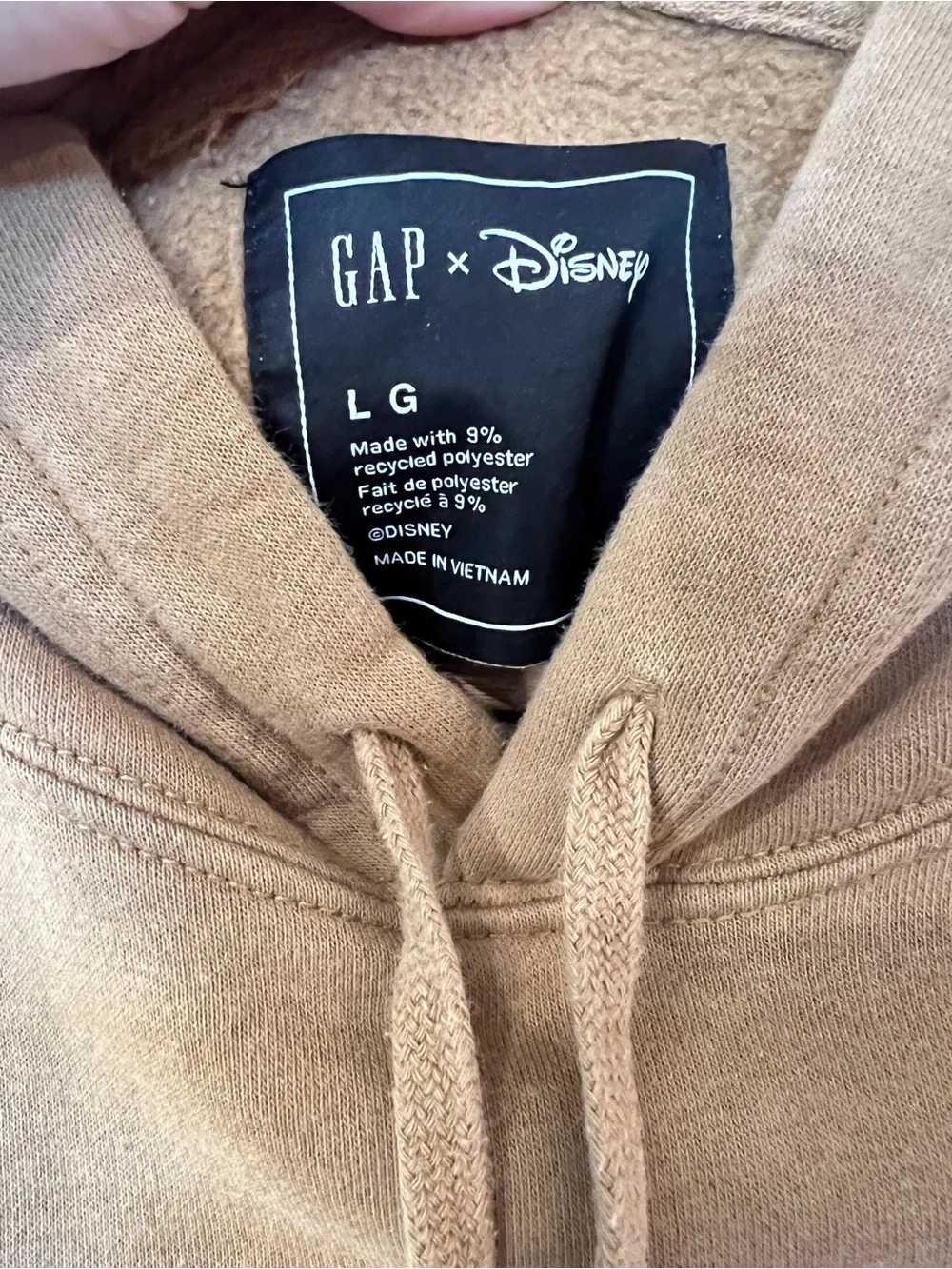 GAP x Disney Men's Hooded Sweatshirt with Mickey Logo - Picture 4 of 4